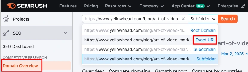 keyword research
