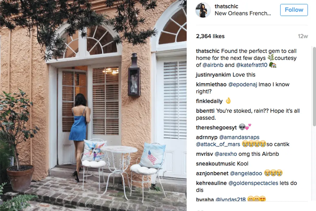 Airbnb’s Influencer Campaigns
