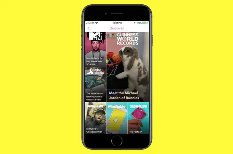 Snapchat Discover