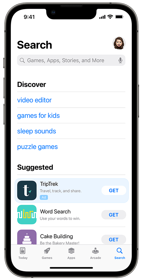 Search Tab