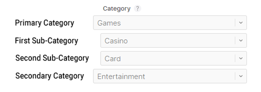 apple category screenshots