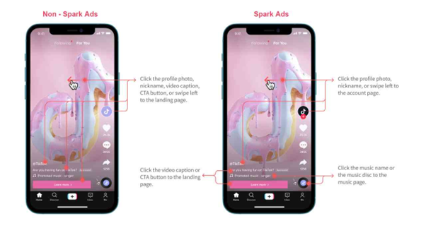 Spark Ads TikTok placements