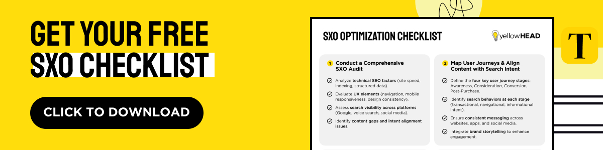 SXO checklist