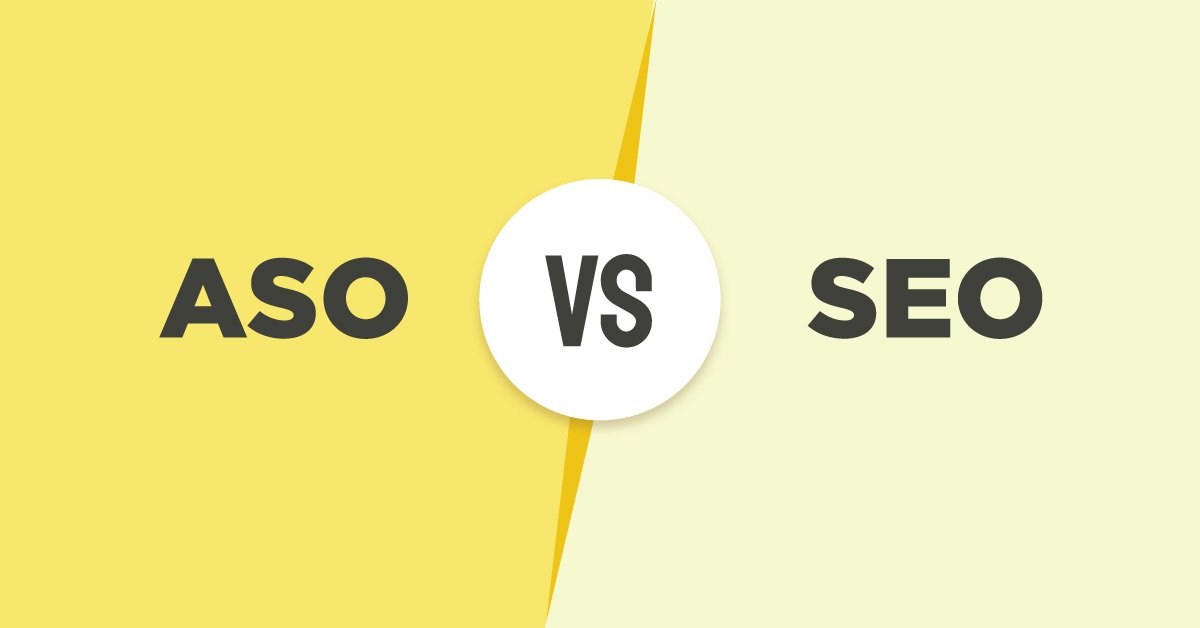 Difference between ASO and SEO
